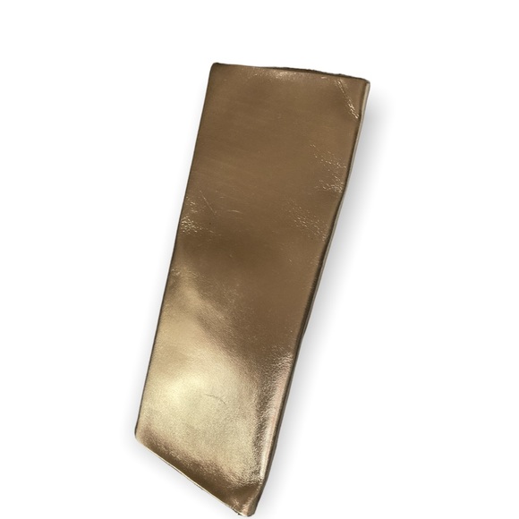 HTF Deepa Gurnani X Accessories Council Rose Gold Envelope Clutch Purse Bag - Picture 4 of 12